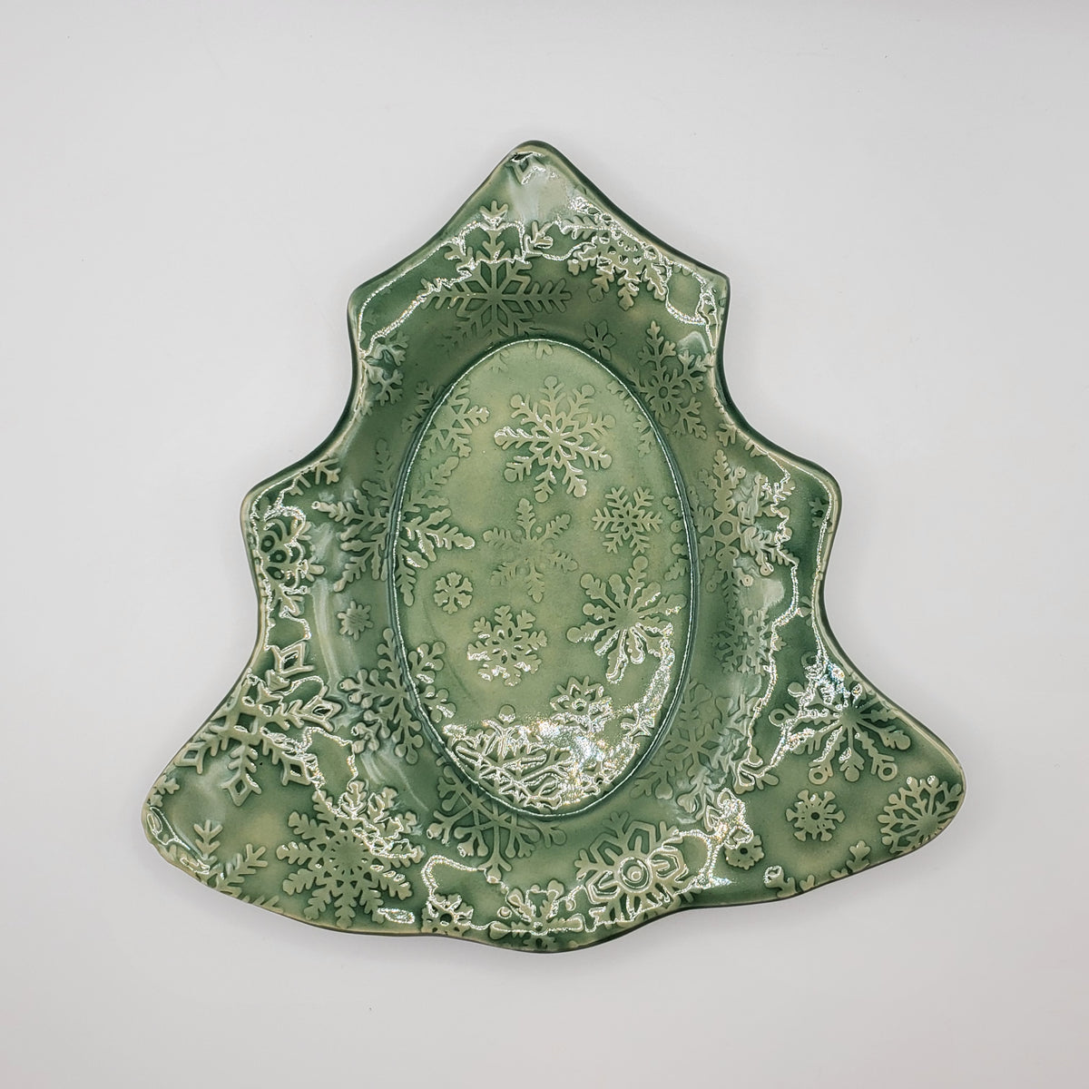 Earth & Fire Collection - Tree Snowflake Dish