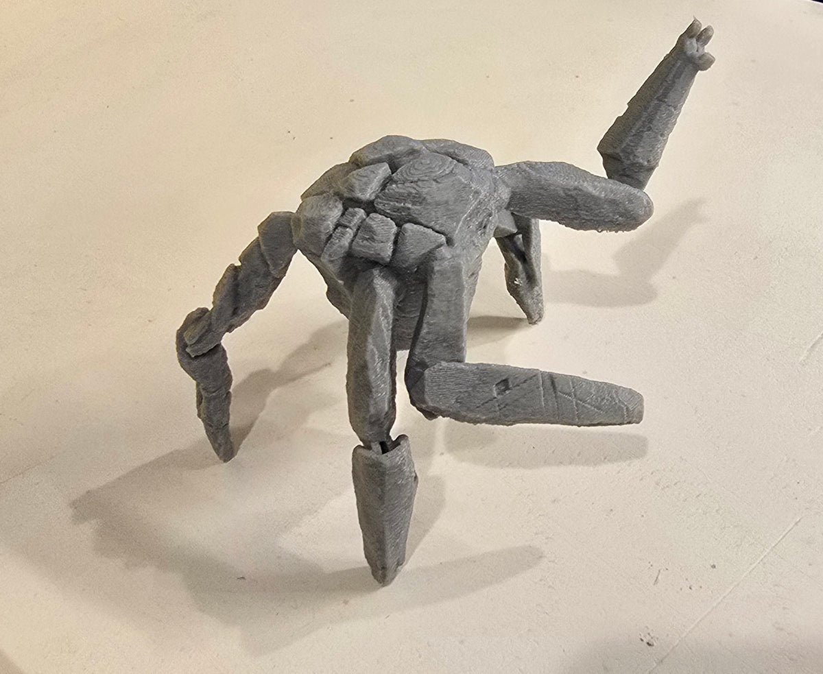 Forge Collection - 3D Printed Alien Space Buddy Statue
