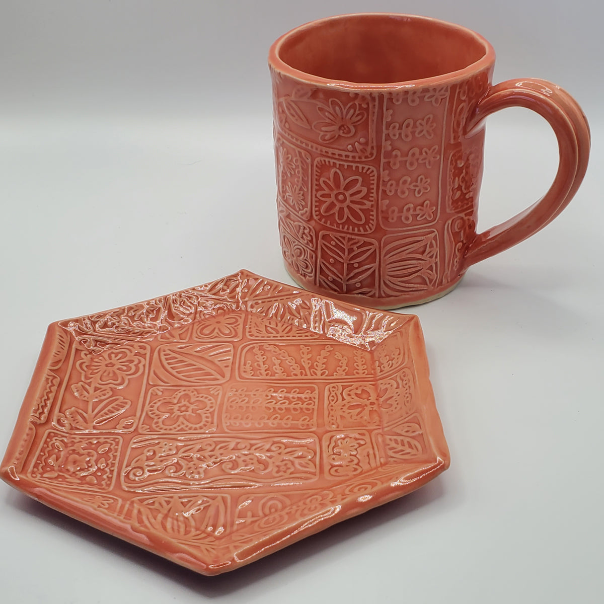 Earth & Fire Collection - Mug & Plate Set