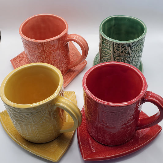 Earth & Fire Collection - Mug & Plate Set