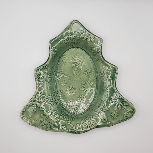 Earth & Fire Collection - Tree Snowflake Dish