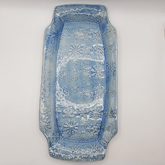 Earth & Fire Collection - Snowflake Platter