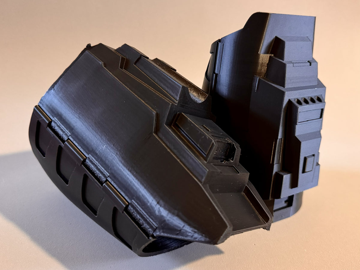 Forge Collection - 3D Printed Sci-Fi Gauntlet – Futuristic Armor for Cosplay & Collectors