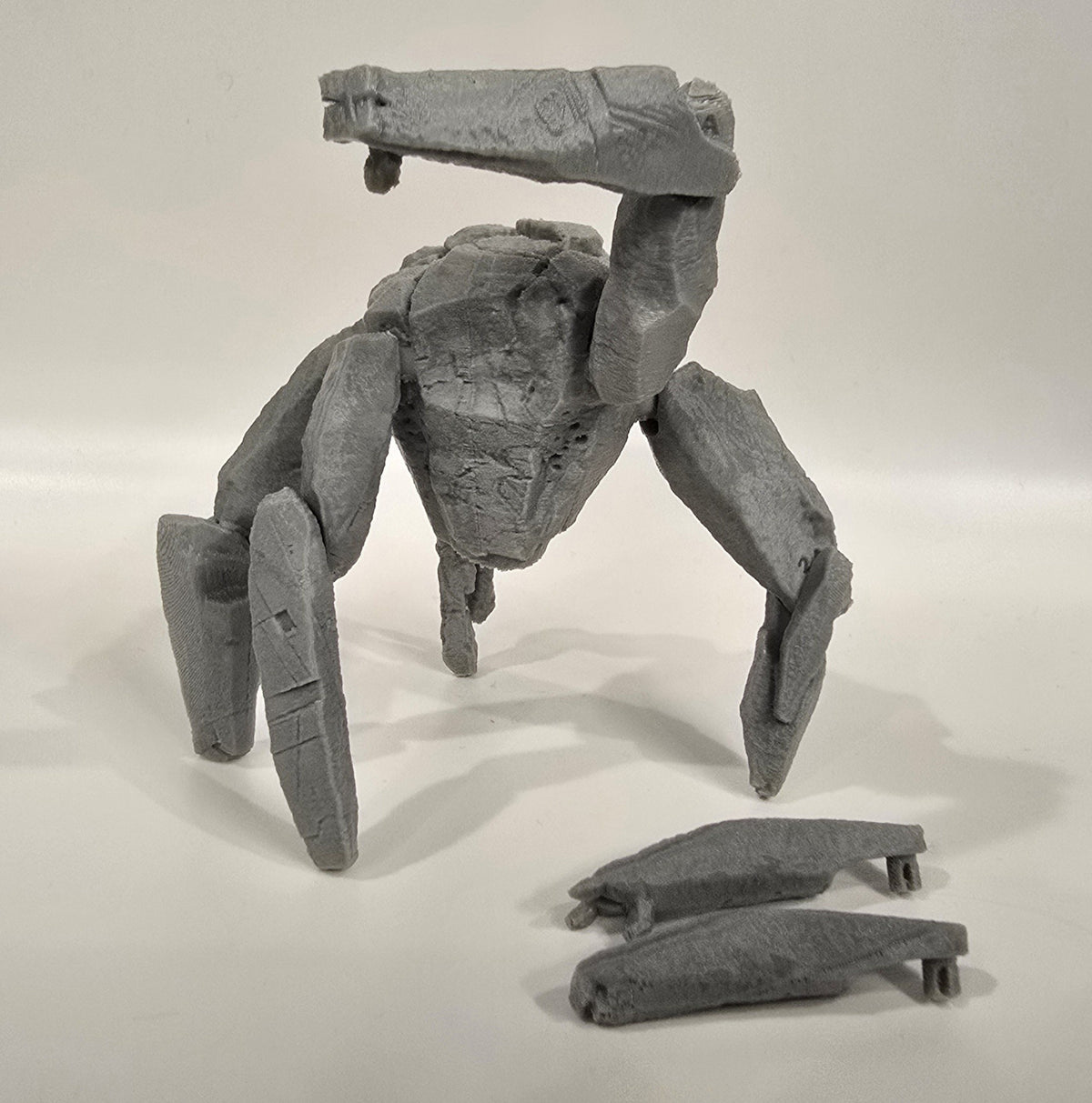 Forge Collection - 3D Printed Alien Space Buddy Posable Action Figure