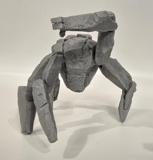 Forge Collection - 3D Printed Alien Space Buddy Posable Action Figure