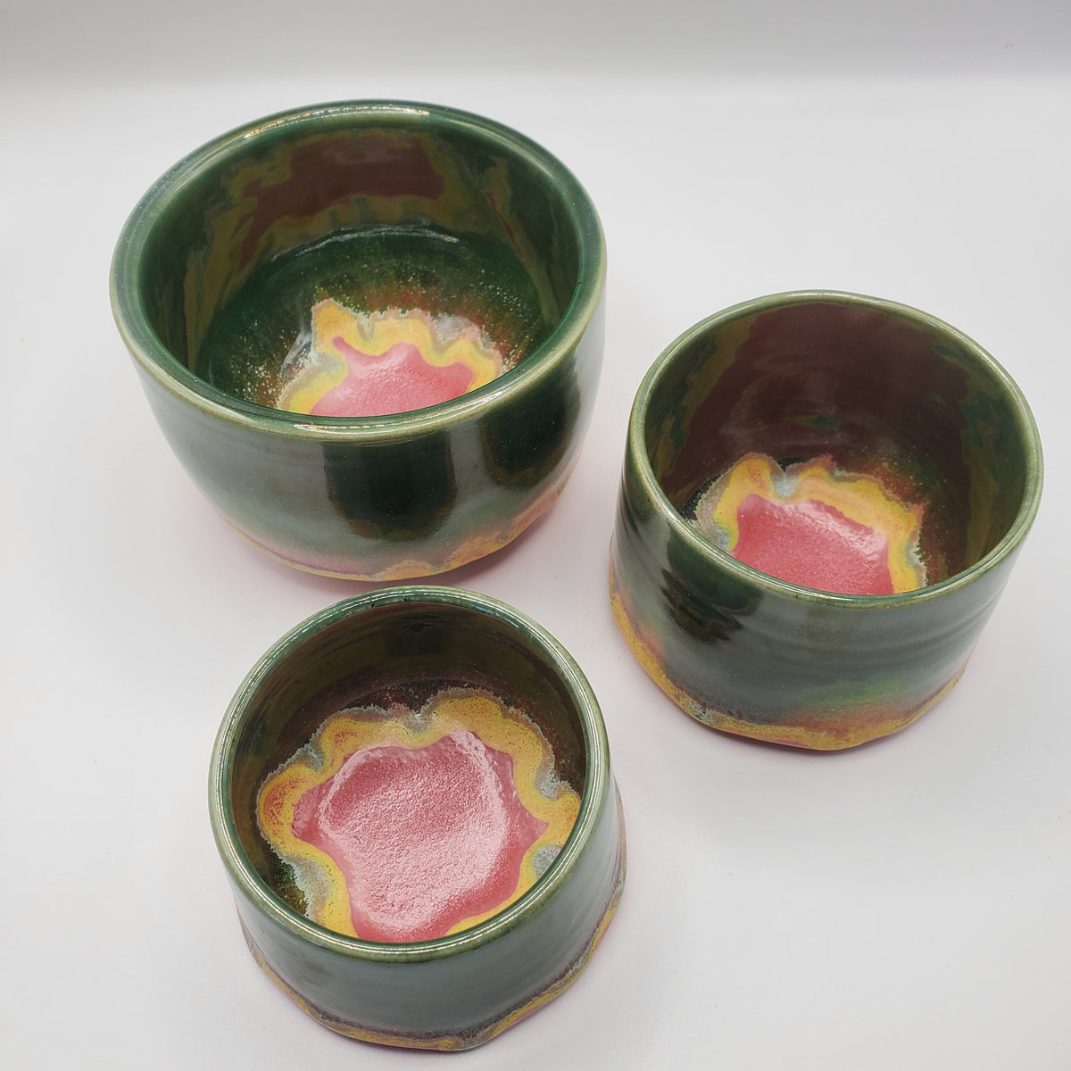 Earth & Fire Collection - Handcrafted Bowl Set
