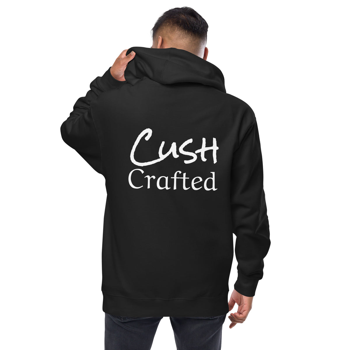 Cush Crafted Unisex Fleece Zip Up Hoodie