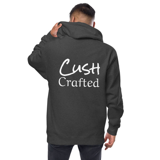 Cush Crafted Unisex Fleece Zip Up Hoodie