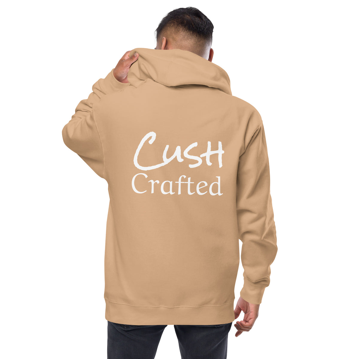 Cush Crafted Unisex Fleece Zip Up Hoodie